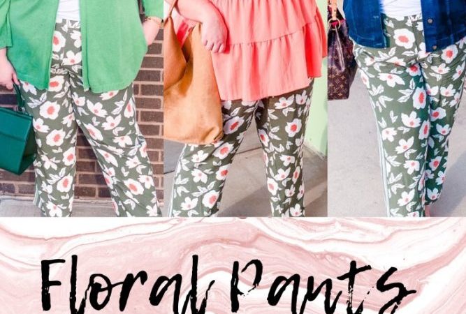 Floral Pants for Spring